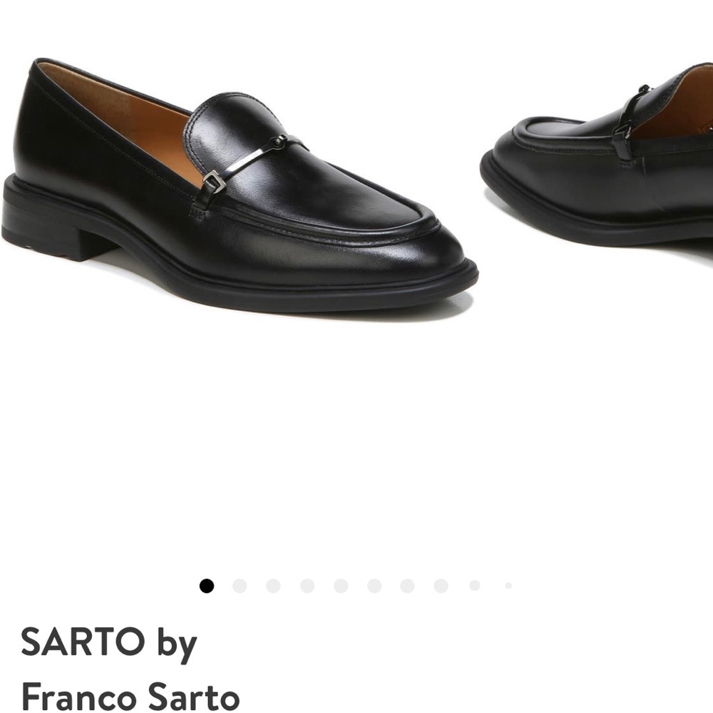 Sarto Womens black loafer